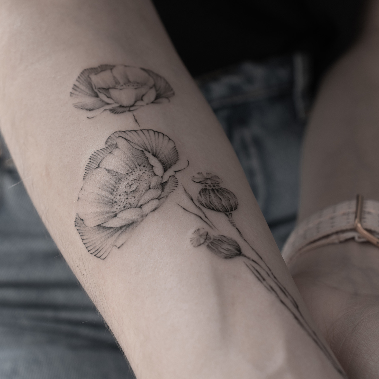 Amsterdam’s Creative Floral Tattoo Artists