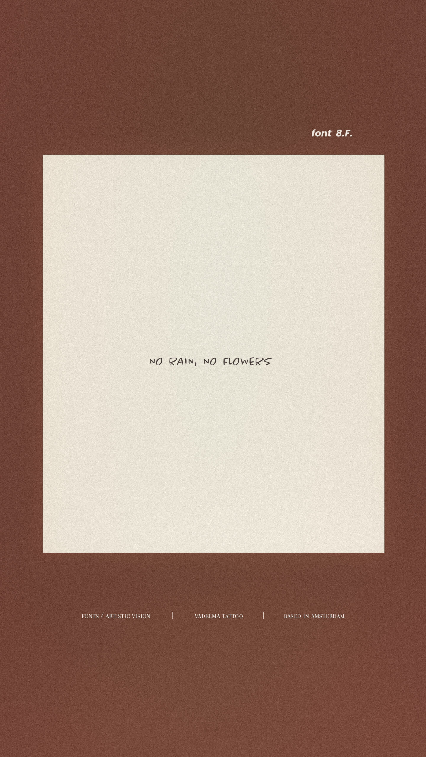  Delicate Custom Lettering Tattoo Idea