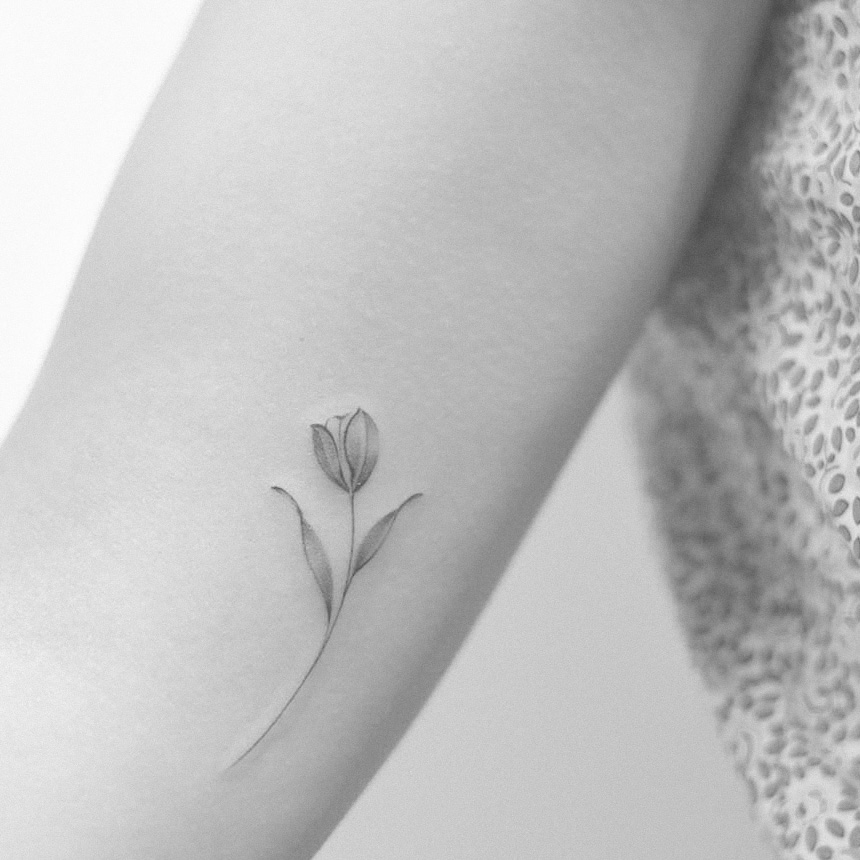 Floral tattoos - Amsterdam