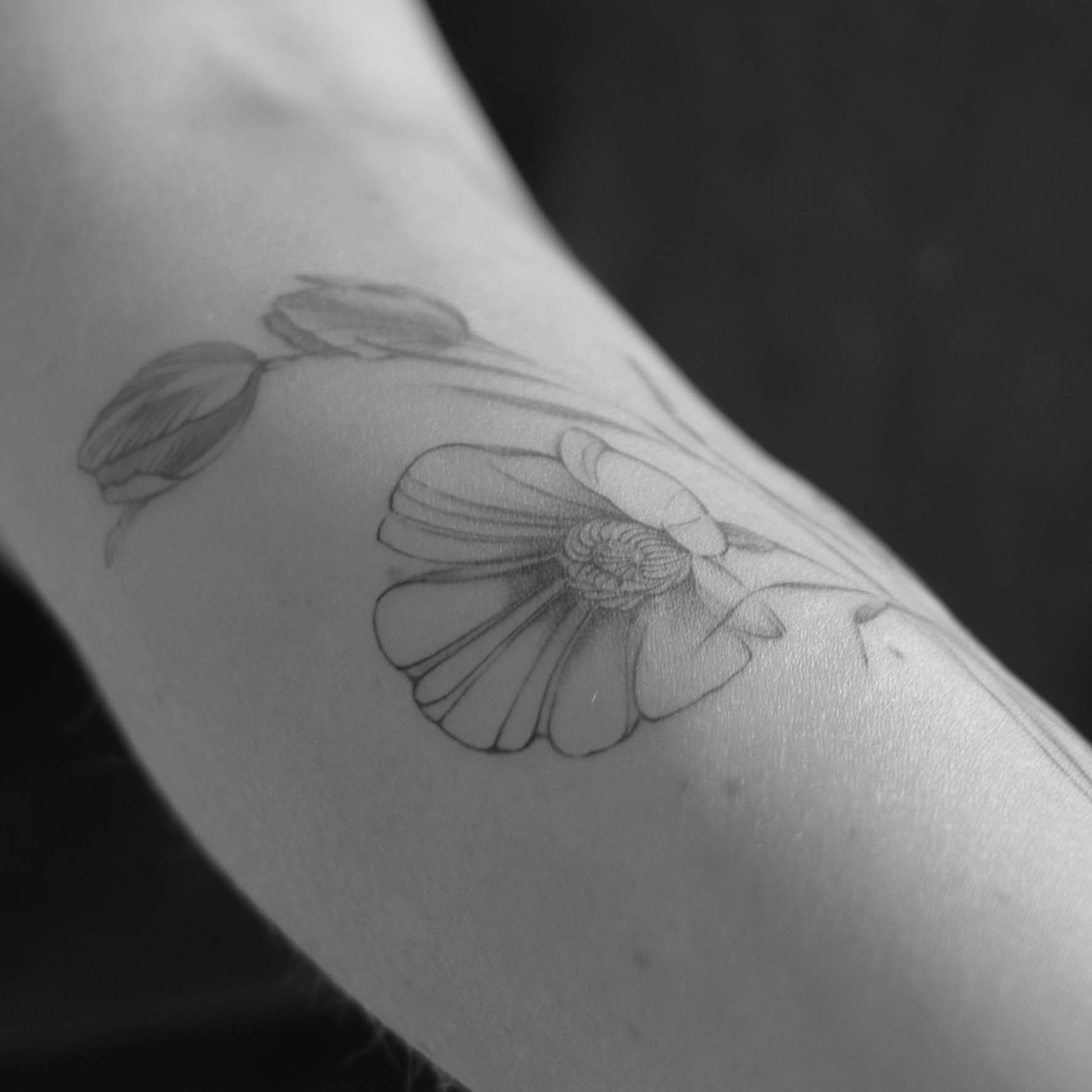 Floral tattoos - Amsterdam
