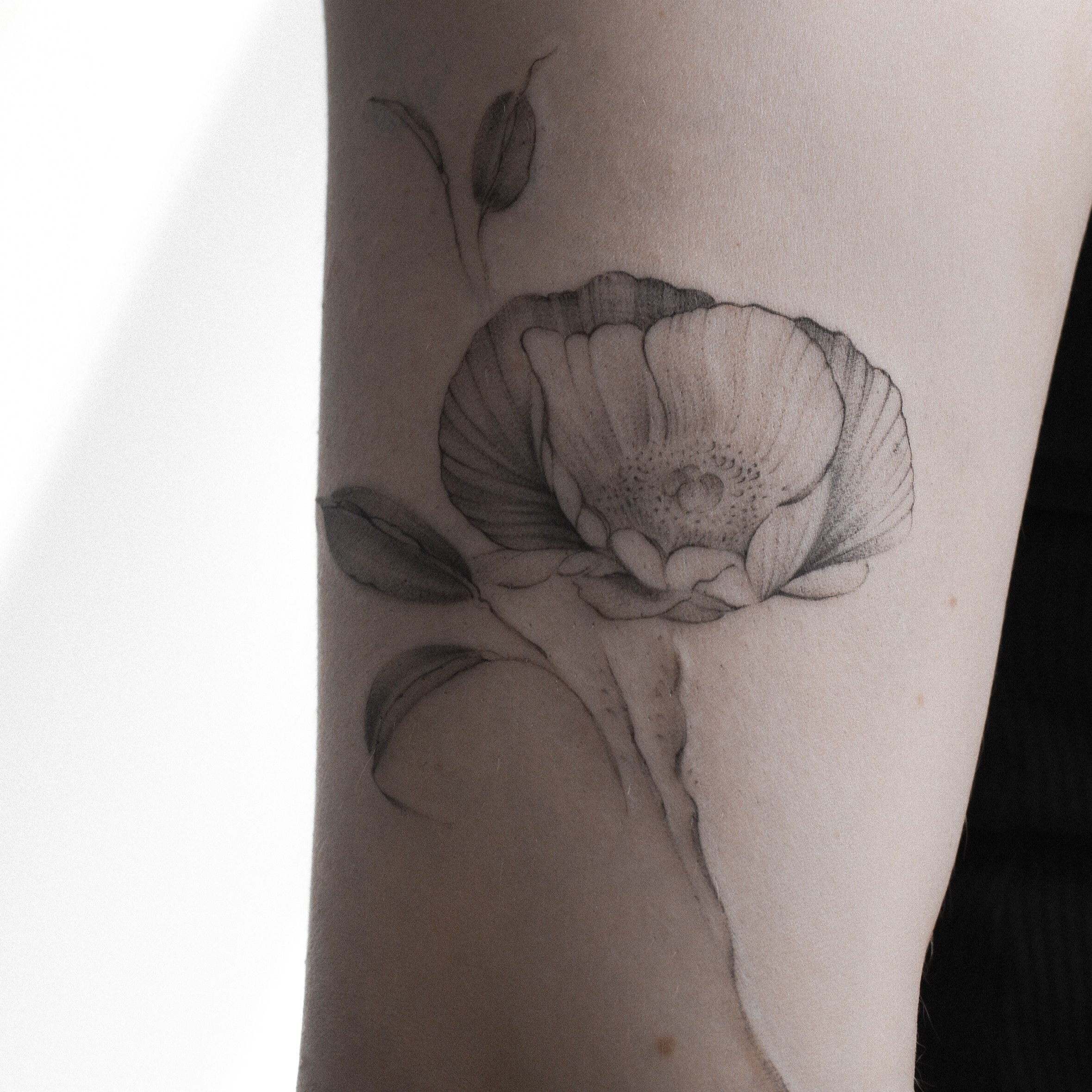  Floral tattoo Amsterdam 