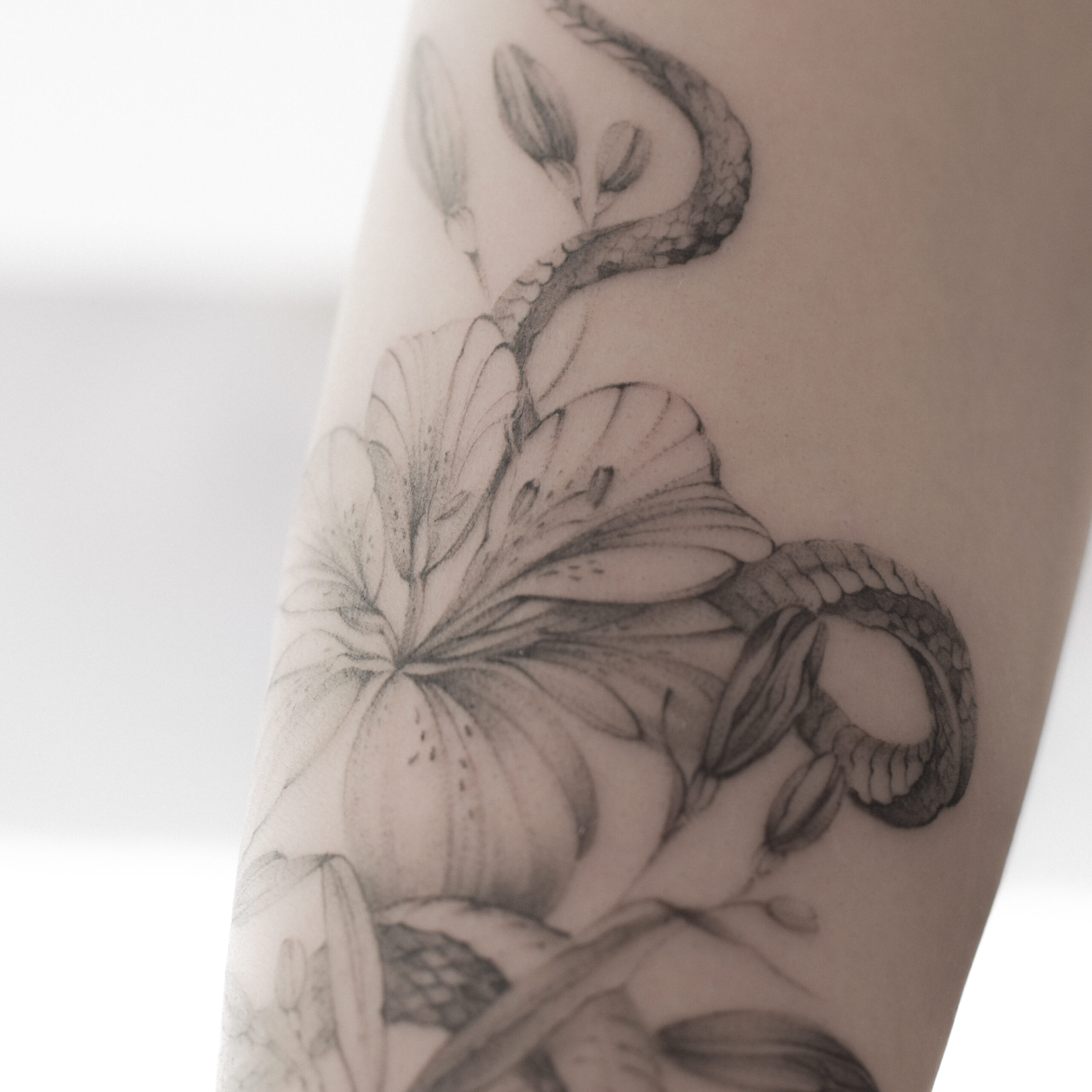  Floral tattoos - Amsterdam