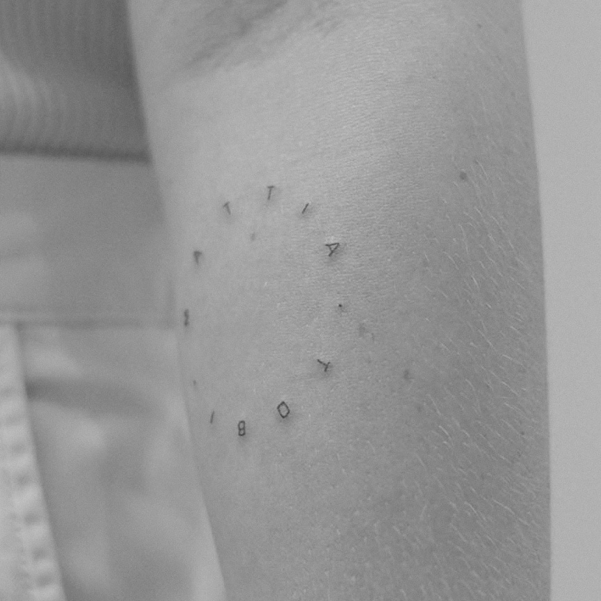 Clean and Simple Fineline Tattoos in Amsterdam