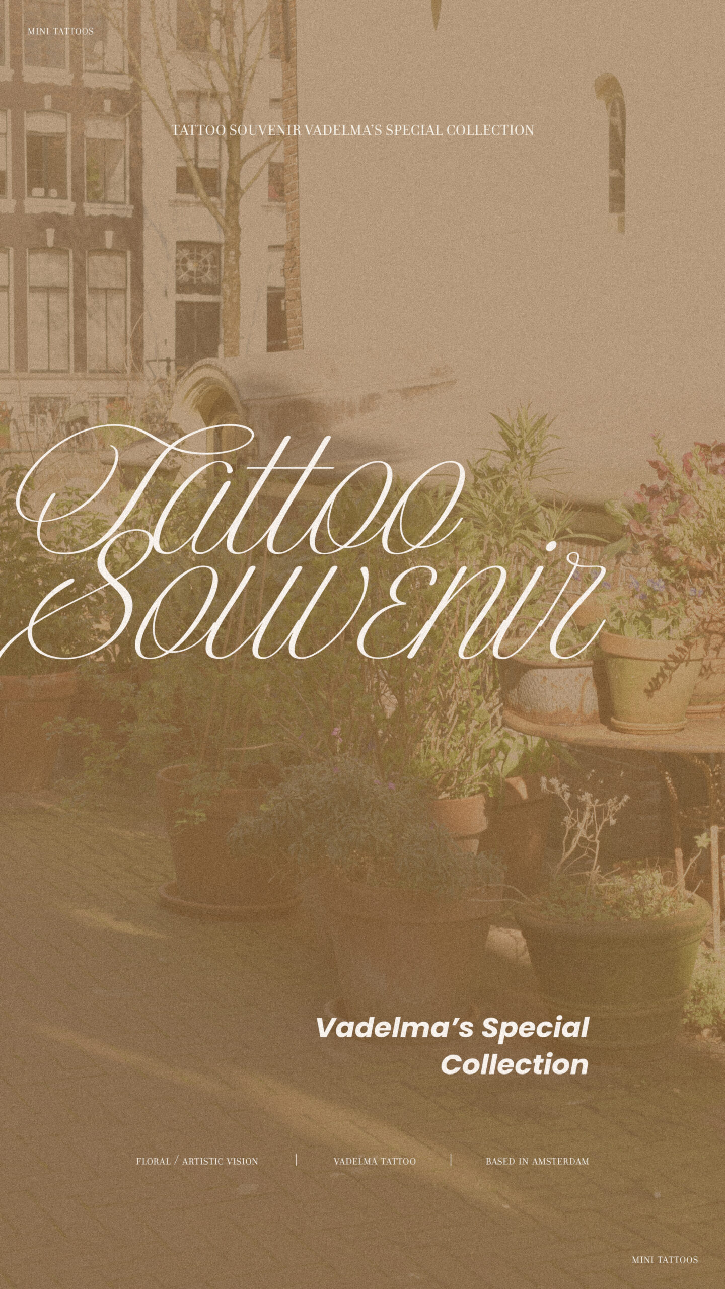  tattoo souvenir from AMSTERDAM