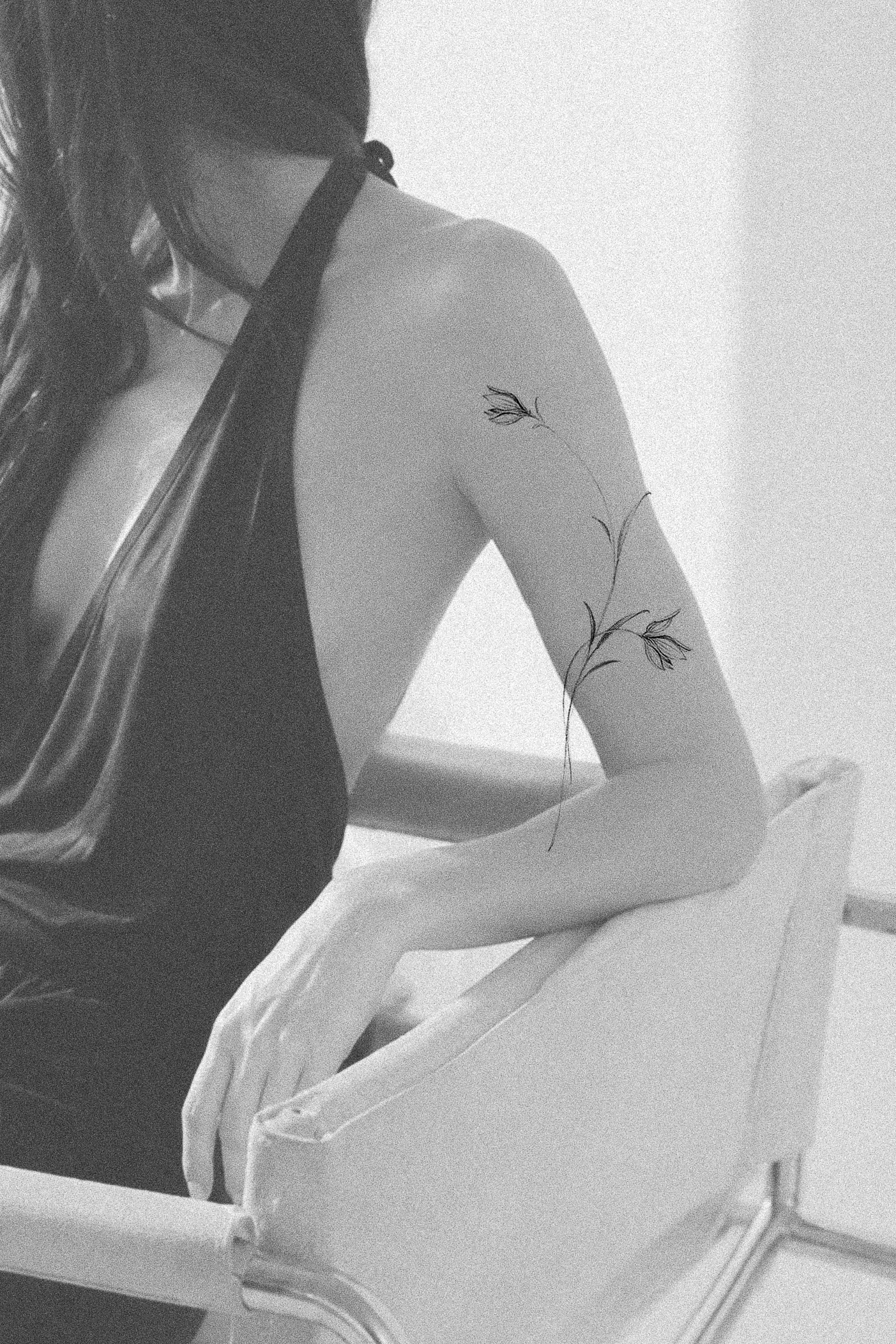 magnolia tattoo design